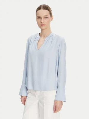 Tommy Hilfiger Bluse WW0WW44049 Himmelblau Regular Fit