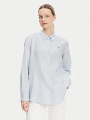 Tommy Hilfiger Hemd WW0WW44679 Himmelblau Regular Fit