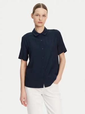 Tommy Hilfiger Hemd WW0WW44683 Dunkelblau Relaxed Fit