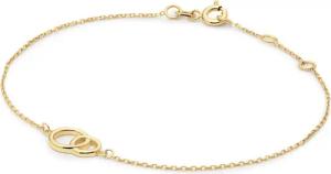 Jackie Gold Armband - Giro Doppio 585 Gold Armband - Gr. ONE SIZE - in Gold - für Damen