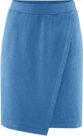HempAge Sommerrock DH138 skirt Knielanger Rock mit Faltenoptik