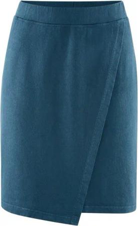 HempAge Sommerrock DH138 skirt Knielanger Rock mit Faltenoptik