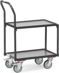 fetra Etagenroller mit Rohrschiebebügel Grey Edition