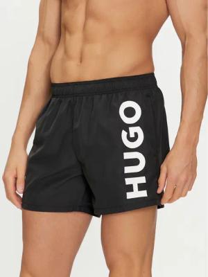 Hugo Badeshorts Abas 50513979 Schwarz Regular Fit