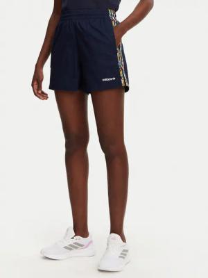 adidas Sportshorts Liberty London 3-Stripes Infill JC7777 Dunkelblau Loose Fit