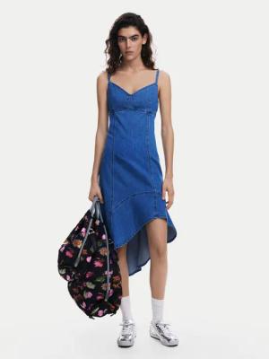 Desigual Jeanskleid Munich 25SWVD07 Blau Regular Fit