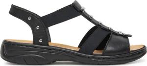 Rieker Sandalen 64580-00 Schwarz