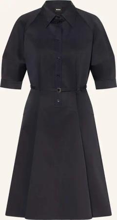 BOSS Hemdblusenkleid DELAURENA mit 3/4-Arm