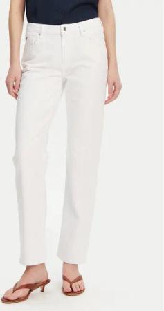 Tommy Hilfiger Jeans Classic WW0WW45923 Weiß Straight Fit