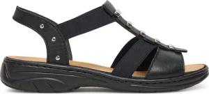 Rieker Sandalen 64580-00 Schwarz