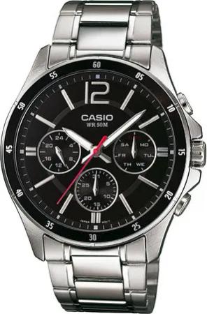 Casio Uhr MTP-1374PD-1AVEF Silberfarben