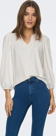 ONLY Blusenshirt "ONLSANDRA 3/4 SPLIT TOP JRS"