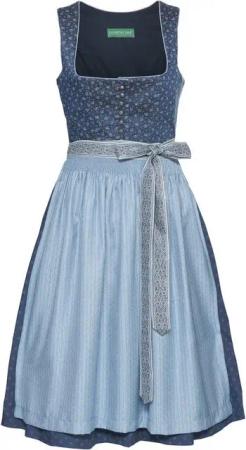 Country Line Dirndl Midi Dirndl mit Stretch-Mieder