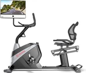yesoul Ergometer J1 Plus (1-tlg., Exercise Bike), 21,5-Zoll-LED-FHD-Bildschirm, Heimtrainer, kompatibel mit Apps