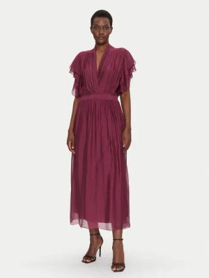 Dixie Sommerkleid A207W017A Dunkelrot Regular Fit