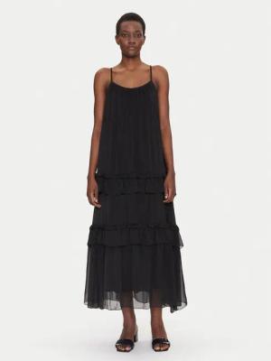 Dixie Sommerkleid A207W018A Schwarz Regular Fit