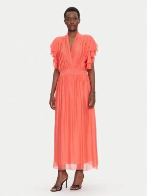 Dixie Sommerkleid A207W017A Korallenfarben Regular Fit