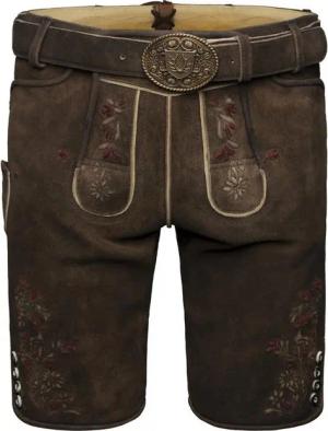 Krüger Trachtenlederhose Olivier mit Gürtel Herren