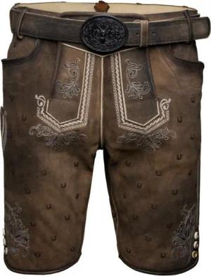 Krüger Trachtenlederhose Harvey mit Gürtel Herren