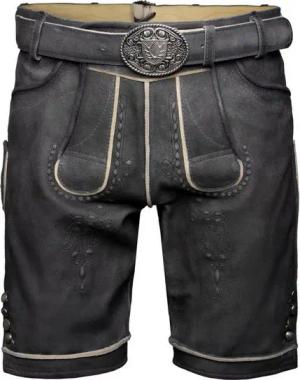 Krüger Trachtenlederhose Kuno mit Gürtel Herren