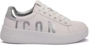 Icon Sneaker WHITE SILVER