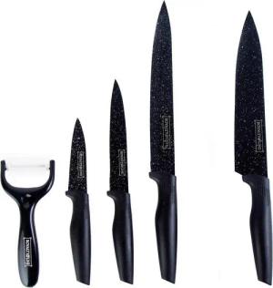Royalty Line Messerset schwarz Edelstahl 5 tlg.