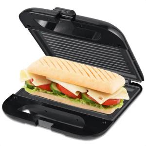 Moa Toastautomat schwarz Edelstahl B/H/L: ca. 22x8x20 cm
