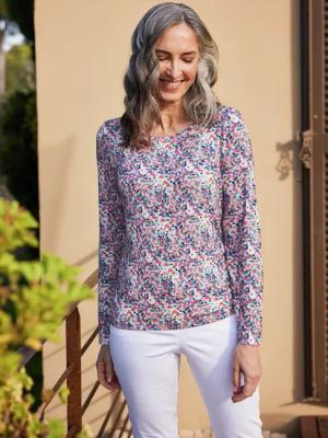 Viskose-Shirt Konfetti