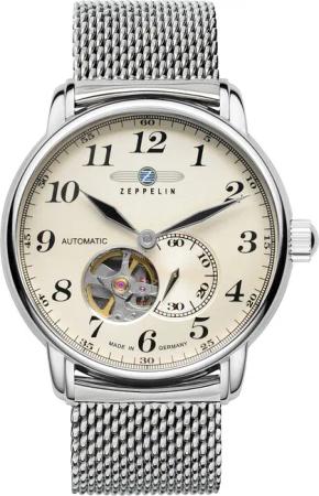 Zeppelin 7666M-5 LZ 127 Graf Automatik Herrenuhr 41mm 5ATM