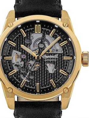Ingersoll I11601 The Carroll Automatik Herrenuhr 46mm 5ATM