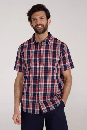 Weekender Shirt für Herren - Dunkel Rot