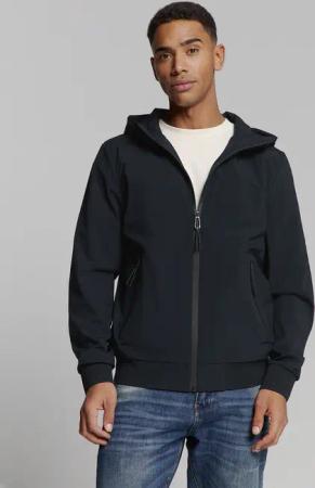 NO EXCESS Kurzjacke "No Excess Jacke mit kapuze"