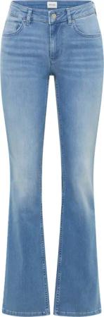 Mustang Damen Jeans Style Shelby Slim Boot hellblau