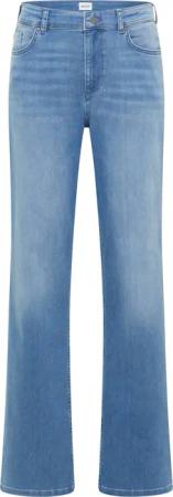 Mustang Damen Jeans Style Madison Wide hellblau