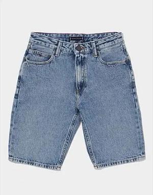 Tommy Hilfiger Straight Denim Shorts Junior, Blue
