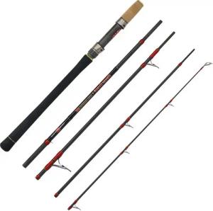 WFT Reiserute, (5-tlg), WFT High Carbon Never Crack II Travel 2,45m 40-180g Meeres-Reiserute