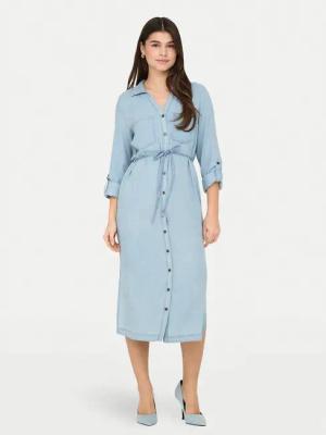 ONLY Hemdkleid Charis 15337931 Blau Regular Fit