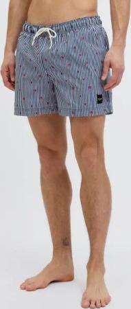 Jack & Jones Badeshorts JPSTMAUI JJSWIM MINI STRIPE AKM SN