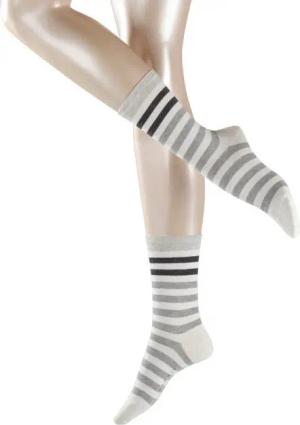 Esprit Socken Multicolour Stripe (1-Paar) mit Komfort-Bündchen