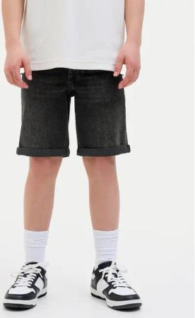 Jack&Jones Junior Jeansshorts Rick 12269799 Schwarz Regular Fit