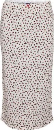 Noisy may Sommerrock Gemustertes Design, gekreuzte Verzierung, lang NMSTELLA NW MIDI SKIRT JRS