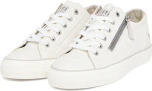 Mustang Damen Sneaker Style Slip-In weiß