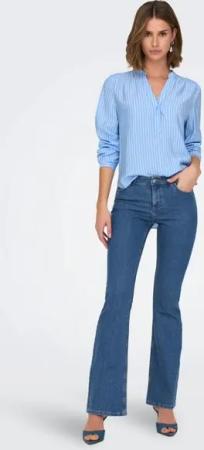 ONLY Schlagjeans ONLHUSH (1-tlg) Plain/ohne Details
