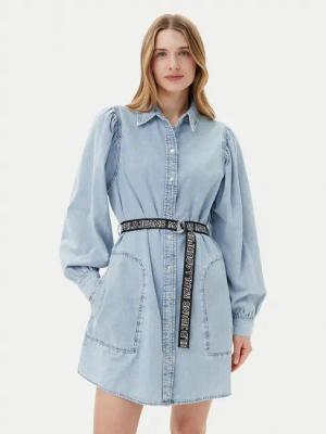 Karl Lagerfeld Jeans Jeanskleid A2W13022 Blau Regular Fit