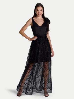 Swing Abendkleid 5AI04600 Schwarz Regular Fit