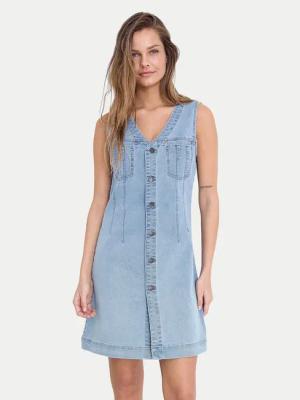 Noisy May Jeanskleid Rikka 27033695 Blau Slim Fit