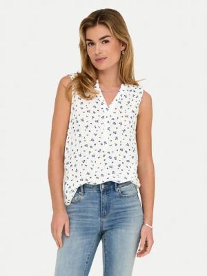 ONLY Bluse Jette 15348709 Weiß Regular Fit