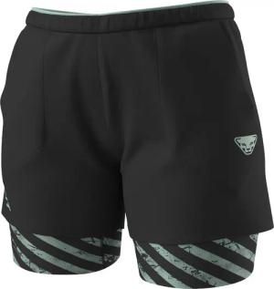 Dynafit Trail 2in1 Short W Damen (Schwarz L Größe)
