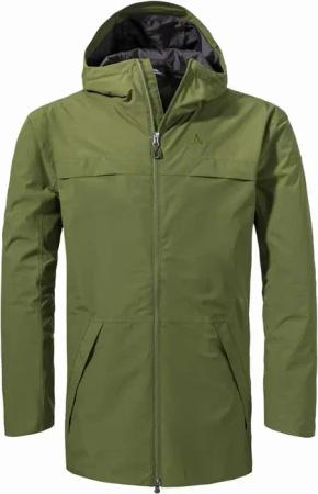 Schöffel Parka Style Bohorok MNS Herren (Grün 52 Größe)