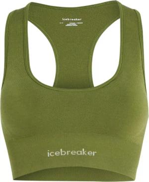 Icebreaker Women Merino Blend 260 ZoneKnit Seamless Bra (Oliv S Größe)